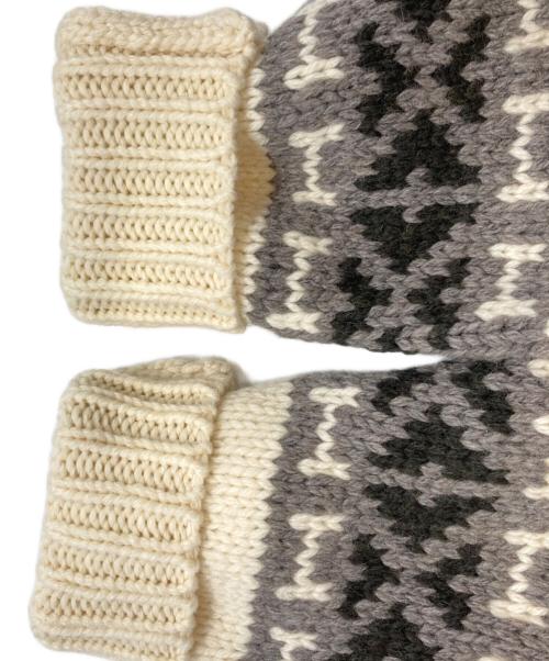 FRAMeWORK（フレームワーク）FRAMeWORK (フレームワーク) ジャガードカーディガン ホワイト サイズ:Freeの古着・服飾アイテム