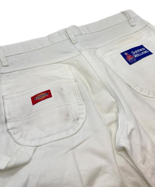 Dickies（ディッキーズ）Dickies (ディッキーズ) SHERWIN WILLIAMS (シャーウィン ウィリアムズ) ペインターパンツ ホワイト サイズ:30/32の古着・服飾アイテム