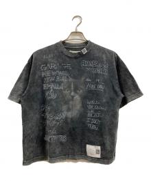 Maison MIHARA YASUHIRO（メゾン ミハラ ヤスヒロ）の古着「Bleached Tee」｜ブラック