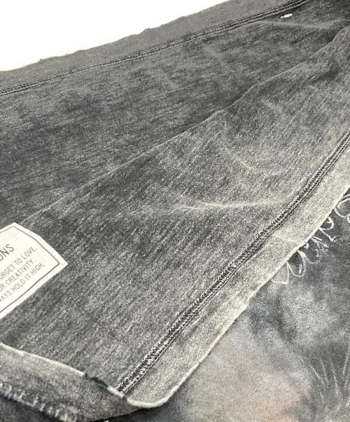 Maison MIHARA YASUHIRO（メゾン ミハラ ヤスヒロ）Maison MIHARA YASUHIRO (メゾン ミハラ ヤスヒロ) Bleached Tee ブラック サイズ:38の古着・服飾アイテム