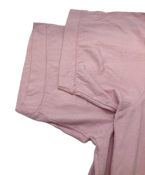 STONE ISLAND（ストーンアイランド）STONE ISLAND (ストーンアイランド) ロゴパッチTシャツ ピンク サイズ:XLの古着・服飾アイテム
