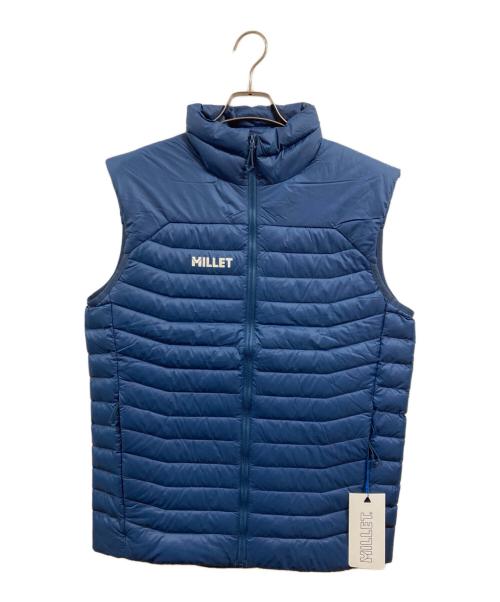 MILLET（ミレー）MILLET (ミレー) イーボル ライト ダウン 700 ベスト ブルー サイズ:Lの古着・服飾アイテム
