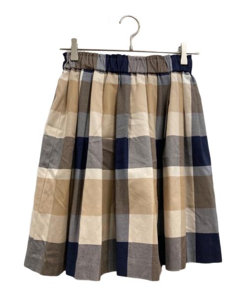 BLUE LABEL CRESTBRIDGE（ブルーレーベルクレストブリッジ）BLUE LABEL CRESTBRIDGE (ブルーレーベルクレストブリッジ) スカート ブラウン サイズ:Sの古着・服飾アイテム