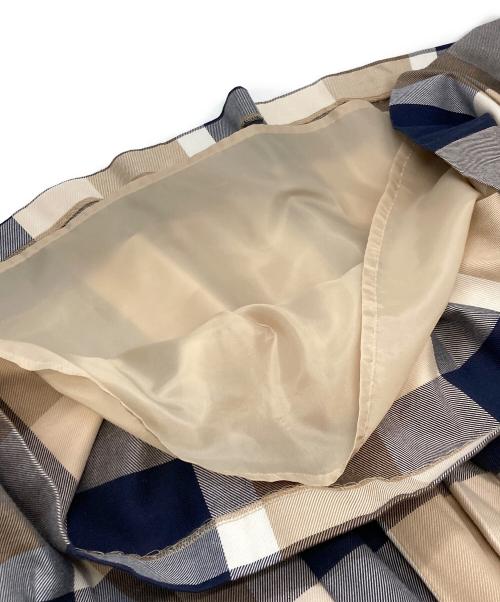 BLUE LABEL CRESTBRIDGE（ブルーレーベルクレストブリッジ）BLUE LABEL CRESTBRIDGE (ブルーレーベルクレストブリッジ) スカート ブラウン サイズ:Sの古着・服飾アイテム