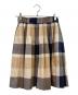 BLUE LABEL CRESTBRIDGE（ブルーレーベルクレストブリッジ）の古着「スカート」｜ブラウン