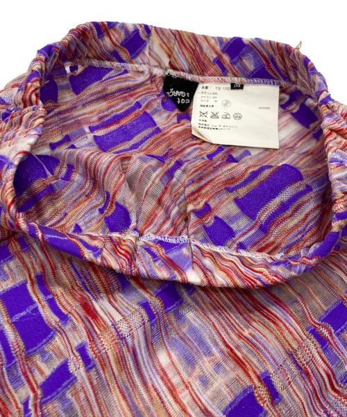 tricot COMME des GARCONS（トリココムデギャルソン）tricot COMME des GARCONS (トリココムデギャルソン) 総柄スカート パープル サイズ:Ｍの古着・服飾アイテム