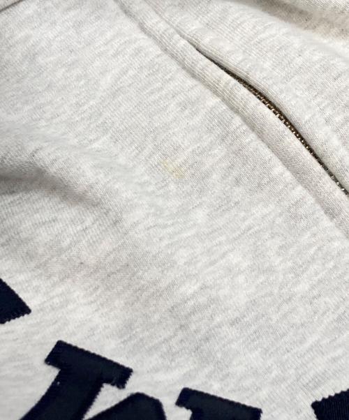 Champion（チャンピオン）Champion (チャンピオン) Supreme (シュプリーム) Zip Up Hooded Sweatshirt グレー サイズ:Lの古着・服飾アイテム