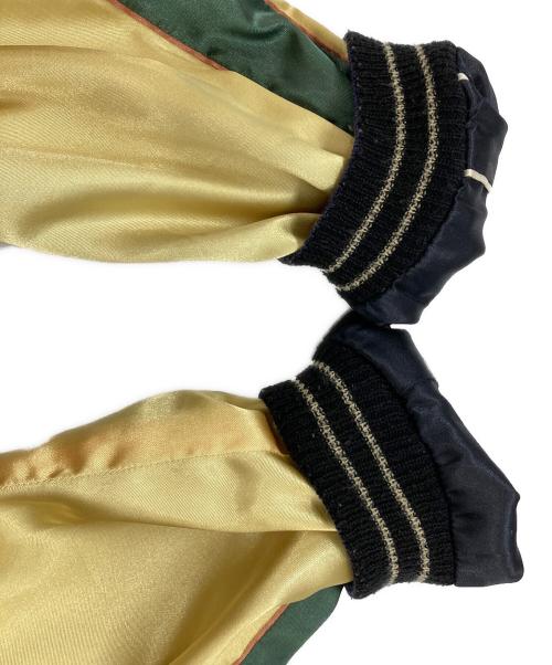 東洋エンタープライズ（トウヨウエンタープライズ）東洋エンタープライズ (トウヨウエンタープライズ) リカーシブルスカジャン ブラック×グリーン サイズ:Mの古着・服飾アイテム