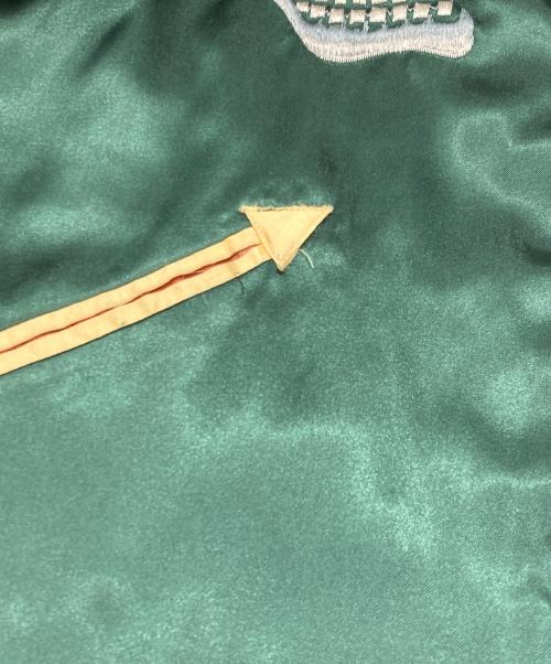 東洋エンタープライズ（トウヨウエンタープライズ）東洋エンタープライズ (トウヨウエンタープライズ) リカーシブルスカジャン ブラック×グリーン サイズ:Mの古着・服飾アイテム