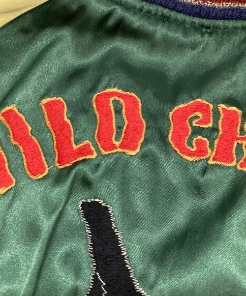 東洋エンタープライズ（トウヨウエンタープライズ）東洋エンタープライズ (トウヨウエンタープライズ) リカーシブルスカジャン ブラック×グリーン サイズ:Mの古着・服飾アイテム