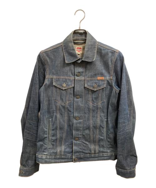 CarHartt（カーハート）CarHartt (カーハート) 復刻ハートタグデニムジャケット ブラウン サイズ:Freeの古着・服飾アイテム