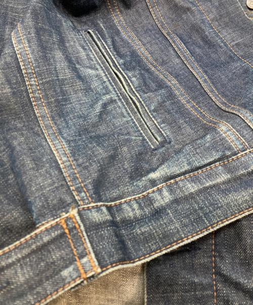 CarHartt（カーハート）CarHartt (カーハート) 復刻ハートタグデニムジャケット ブラウン サイズ:Freeの古着・服飾アイテム