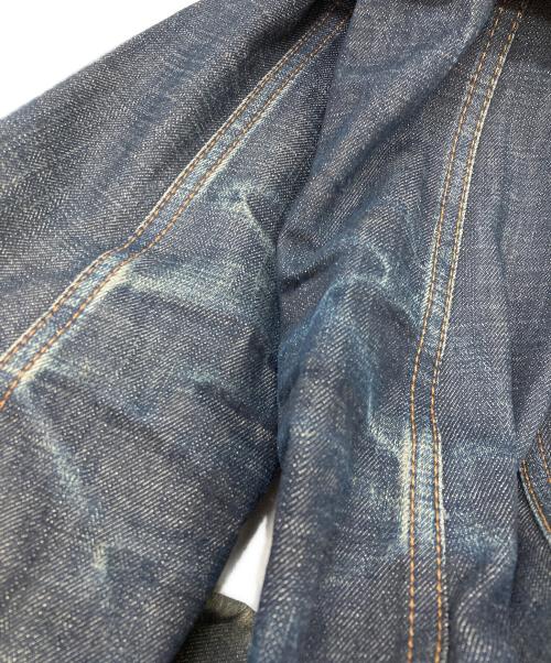 CarHartt（カーハート）CarHartt (カーハート) 復刻ハートタグデニムジャケット ブラウン サイズ:Freeの古着・服飾アイテム