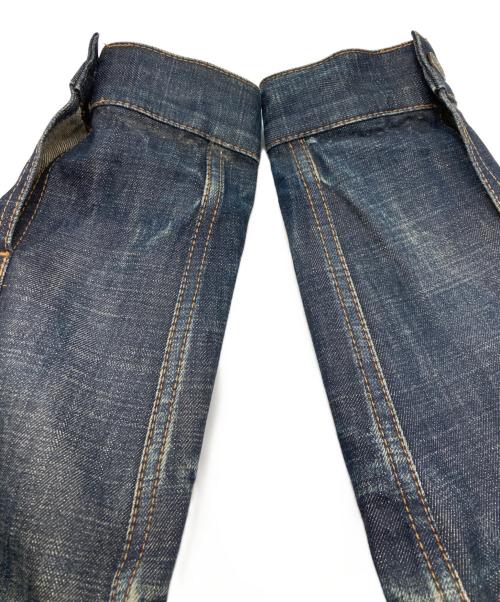 CarHartt（カーハート）CarHartt (カーハート) 復刻ハートタグデニムジャケット ブラウン サイズ:Freeの古着・服飾アイテム