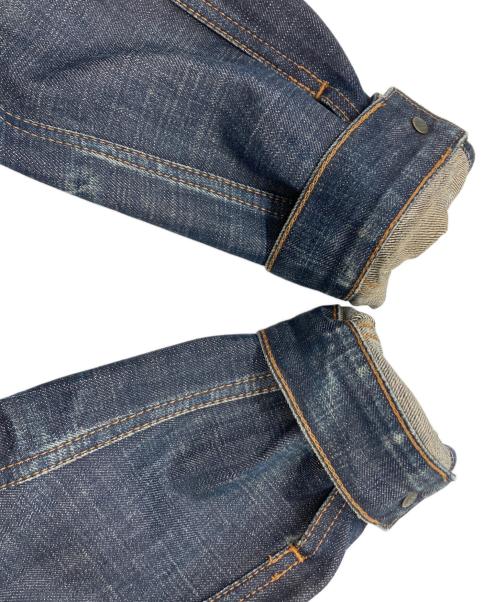 CarHartt（カーハート）CarHartt (カーハート) 復刻ハートタグデニムジャケット ブラウン サイズ:Freeの古着・服飾アイテム