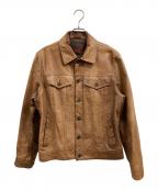 LEVI'Sリーバイス）の古着「レザージャケット」｜ブラウン