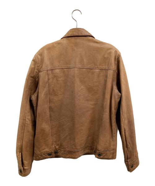 LEVI'S（リーバイス）LEVI'S (リーバイス) レザージャケット ブラウン サイズ:Ｍの古着・服飾アイテム