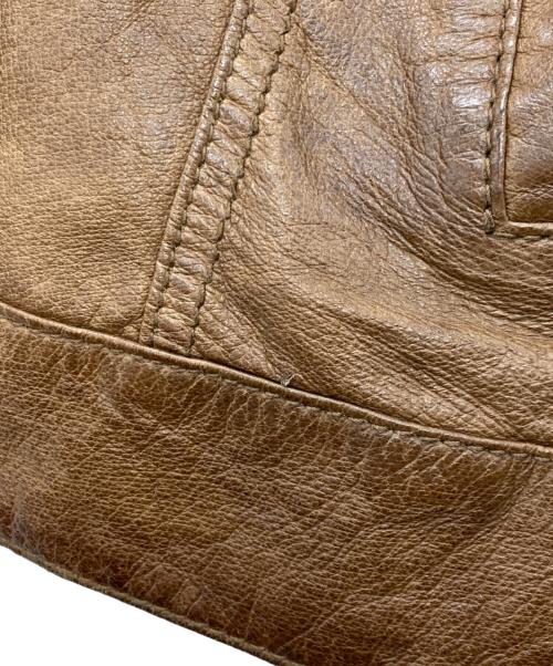 LEVI'S（リーバイス）LEVI'S (リーバイス) レザージャケット ブラウン サイズ:Ｍの古着・服飾アイテム