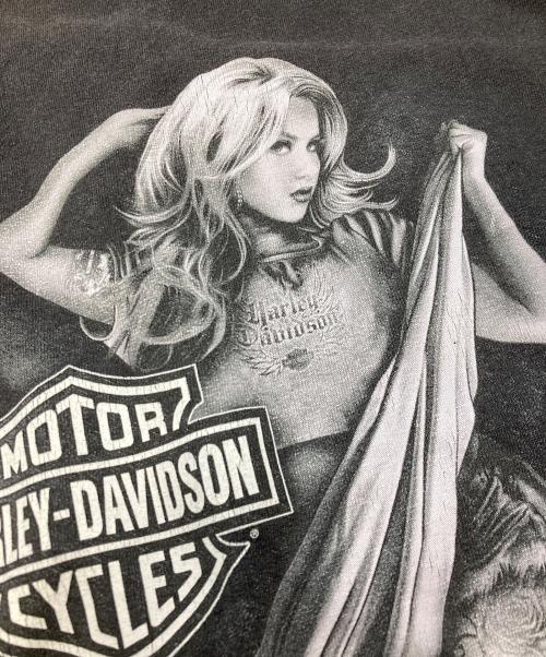 HARLEY-DAVIDSON（ハーレーダビッドソン）HARLEY-DAVIDSON (ハーレーダビッドソン) プリントTシャツ ブラック サイズ:不明の古着・服飾アイテム