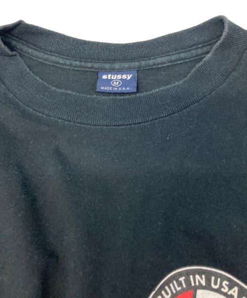 stussy（ステューシー）stussy (ステューシー) プリントTシャツ ブラック サイズ:Ｍの古着・服飾アイテム