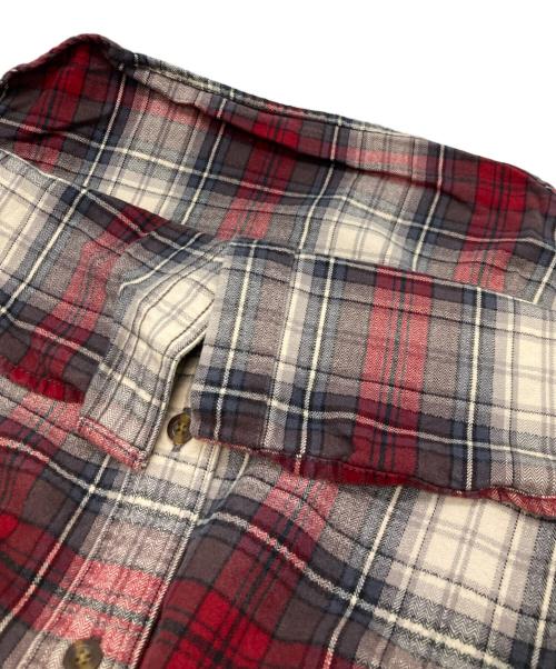 CarHartt（カーハート）CarHartt (カーハート) ワークチェックシャツ レッド×ホワイト サイズ:Ｍの古着・服飾アイテム