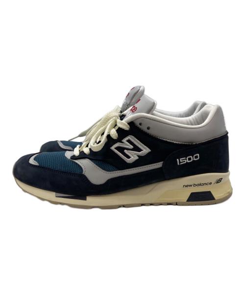 NEW BALANCE（ニューバランス）NEW BALANCE (ニューバランス) ローカットスニーカー ネイビー×ブルー サイズ: 9 1/2の古着・服飾アイテム