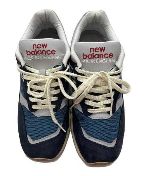 NEW BALANCE（ニューバランス）NEW BALANCE (ニューバランス) ローカットスニーカー ネイビー×ブルー サイズ: 9 1/2の古着・服飾アイテム