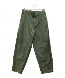 HUF（ハフ）の古着「ワークパンツ」｜オリーブ