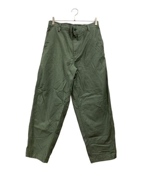 HUF（ハフ）HUF (ハフ) ワークパンツ オリーブ サイズ:Lの古着・服飾アイテム