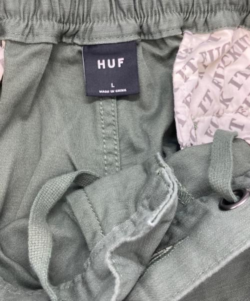 HUF（ハフ）HUF (ハフ) ワークパンツ オリーブ サイズ:Lの古着・服飾アイテム