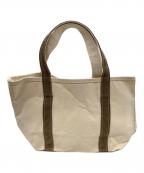 L.L.Bean×REMI RELIEF×BEGINエルエルビーン×レミレリーフ×ビギン）の古着「ボートトート」｜アイボリー