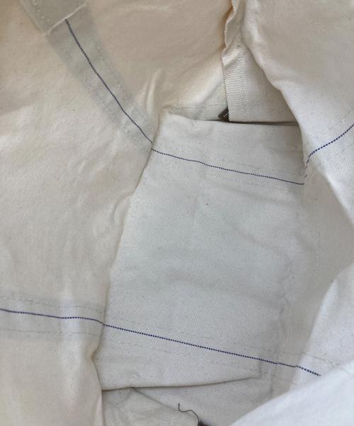 L.L.Bean（エルエルビーン）L.L.Bean (エルエルビーン) REMI RELIEF (レミレリーフ) Begin (ビギン) ボートトート アイボリーの古着・服飾アイテム