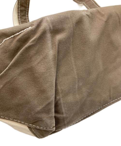 L.L.Bean（エルエルビーン）L.L.Bean (エルエルビーン) REMI RELIEF (レミレリーフ) Begin (ビギン) ボートトート アイボリーの古着・服飾アイテム