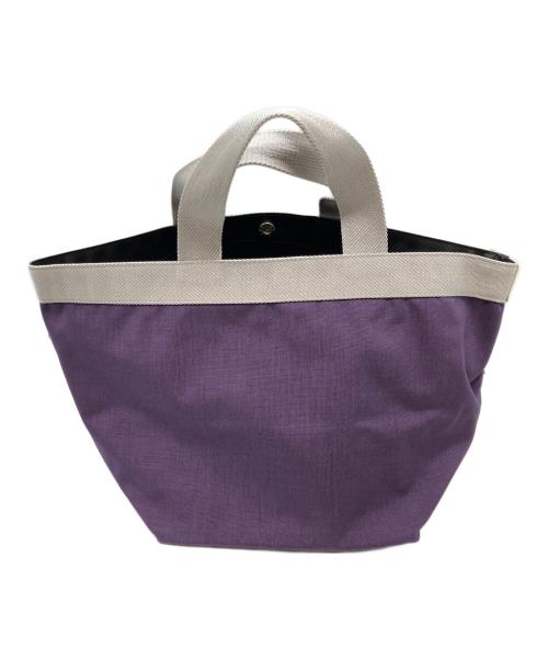 Herve Chapelier（エルベシャプリエ）Herve Chapelier (エルベシャプリエ) 舟形トート パープルの古着・服飾アイテム