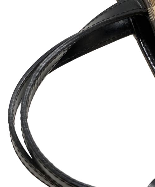 BURBERRY LONDON（バーバリーロンドン）BURBERRY LONDON (バーバリーロンドン) ノヴァチェックPVCハンドバッグ ベージュの古着・服飾アイテム