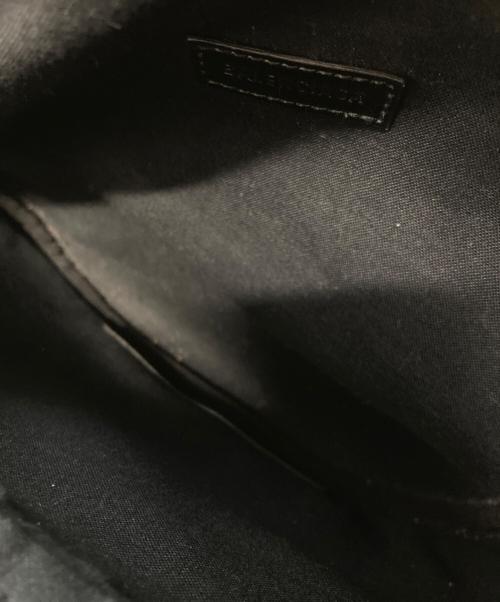 BALENCIAGA（バレンシアガ）BALENCIAGA (バレンシアガ) エクスプローラーロゴベルトバッグ ブラックの古着・服飾アイテム