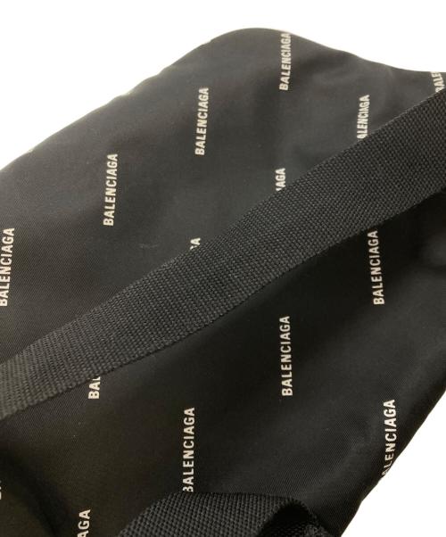 BALENCIAGA（バレンシアガ）BALENCIAGA (バレンシアガ) エクスプローラーロゴベルトバッグ ブラックの古着・服飾アイテム