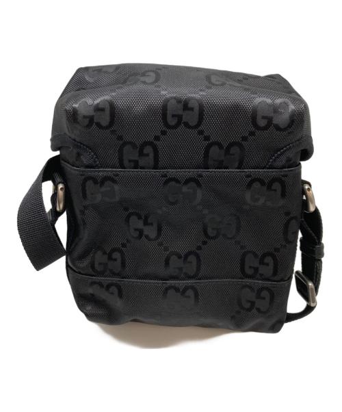 GUCCI（グッチ）GUCCI (グッチ) GGナイロンオフザグリッド ショルダーバッグ ブラックの古着・服飾アイテム