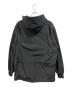 ALEXANDER WANG (アレキサンダー・ワン) VINTAGE FLEECE NYLON COMBO LONG HOODIE ブラック サイズ:S：15000円