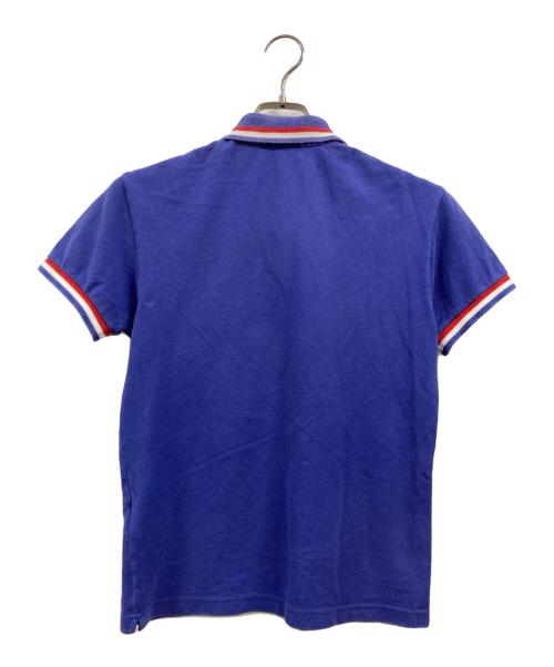 MONCLER（モンクレール）MONCLER (モンクレール) ポロシャツ パープル サイズ:Sの古着・服飾アイテム