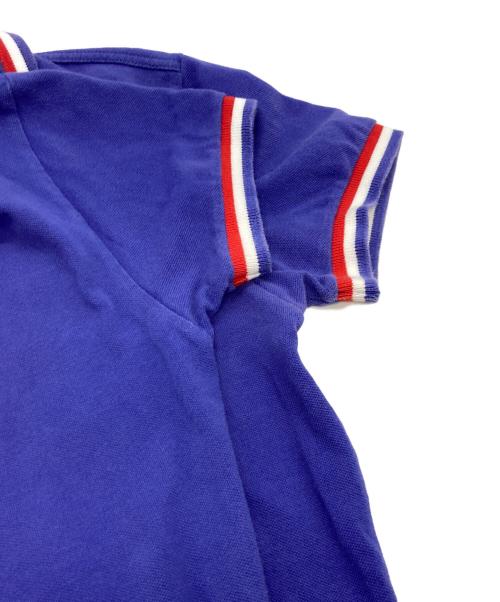 MONCLER（モンクレール）MONCLER (モンクレール) ポロシャツ パープル サイズ:Sの古着・服飾アイテム