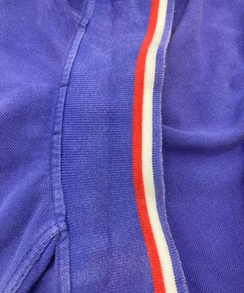 MONCLER（モンクレール）MONCLER (モンクレール) ポロシャツ パープル サイズ:Sの古着・服飾アイテム