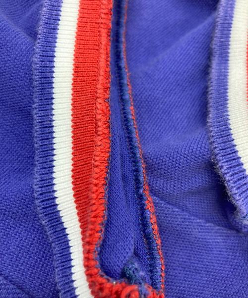 MONCLER（モンクレール）MONCLER (モンクレール) ポロシャツ パープル サイズ:Sの古着・服飾アイテム