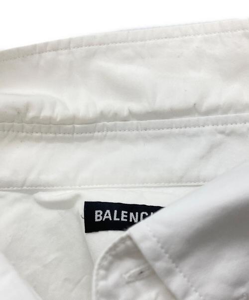 BALENCIAGA（バレンシアガ）BALENCIAGA (バレンシアガ) マルチランゲージロゴシャツ ホワイト サイズ:37の古着・服飾アイテム