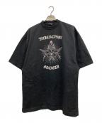 BALENCIAGAバレンシアガ）の古着「20AW GOTHIC OVERSIZE Tシャツ」｜ブラック