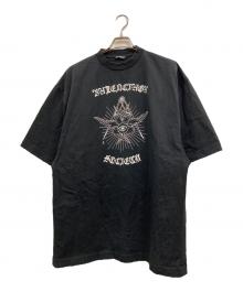 BALENCIAGA（バレンシアガ）の古着「20AW GOTHIC OVERSIZE Tシャツ」｜ブラック