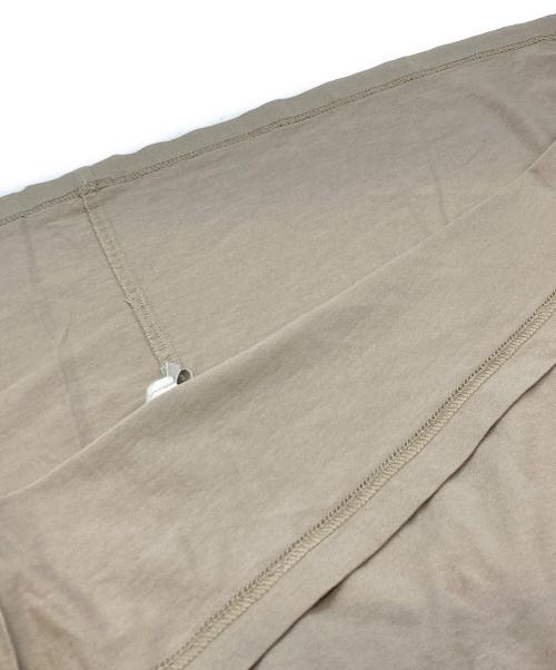 RICK OWENS（リックオウエンス）RICK OWENS (リックオウエンス) Champion (チャンピオン) TOMMY TEE/トミーティーシャツ ベージュ サイズ:Mの古着・服飾アイテム