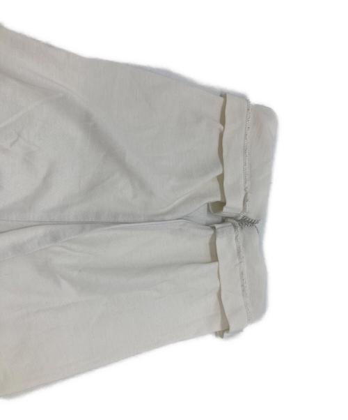 MONCLER（モンクレール）MONCLER (モンクレール) ロングスリーブカットソー グレー×ホワイト サイズ:Sの古着・服飾アイテム