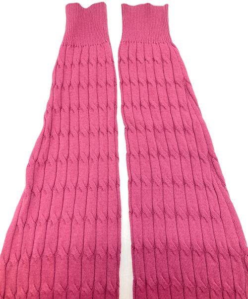 GRAN SASSO（グランサッソ）GRAN SASSO (グランサッソ) ケーブルクルーネック ニット パープル サイズ:50の古着・服飾アイテム