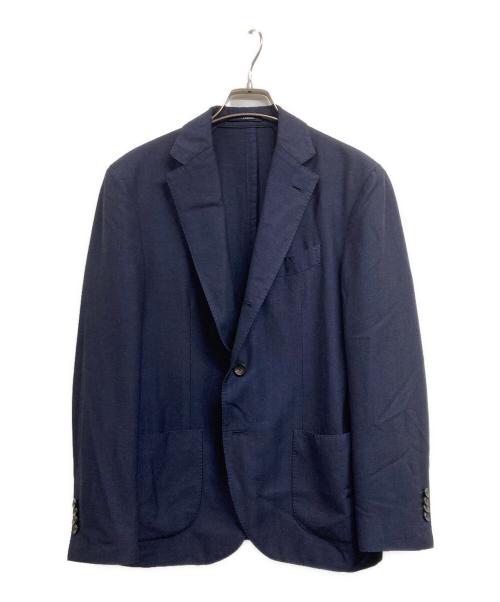 LARDINI（ラルディーニ）LARDINI (ラルディーニ) 段返りテーラードジャケット ネイビー サイズ:50の古着・服飾アイテム